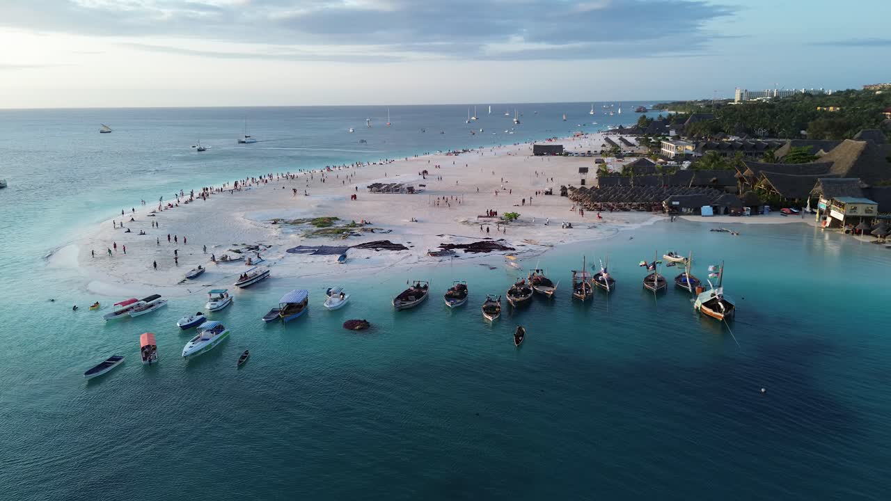 Sunset over Kendwa Beach Zanzibar