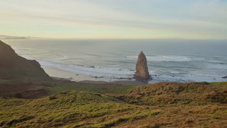 sunrise at the oregon coast at cape blanco