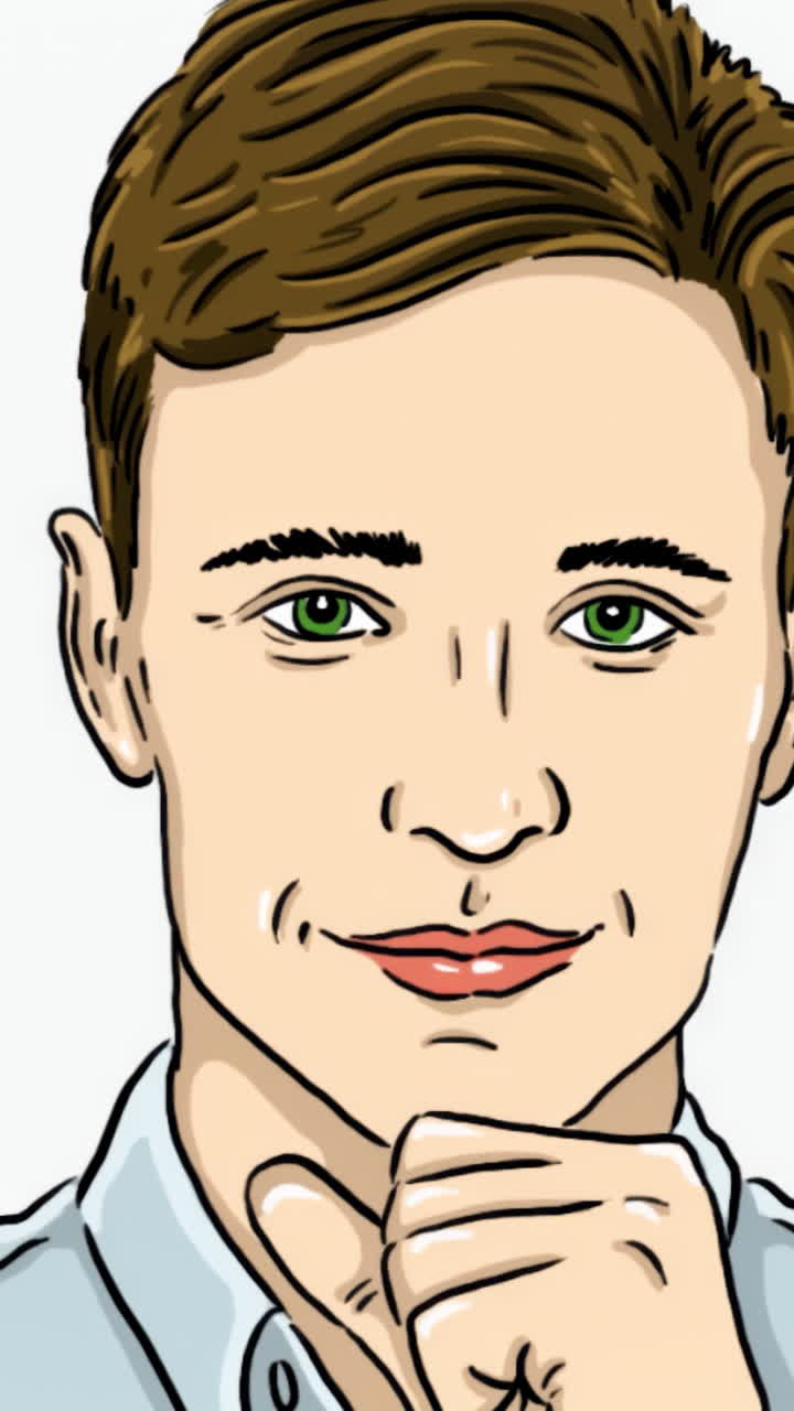 Portrait Drawings of Men