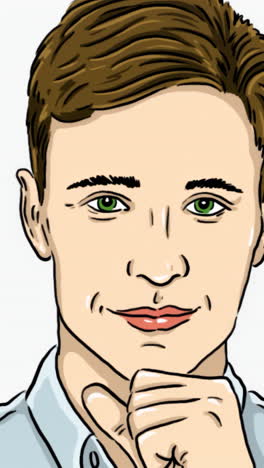 portrait drawings of men