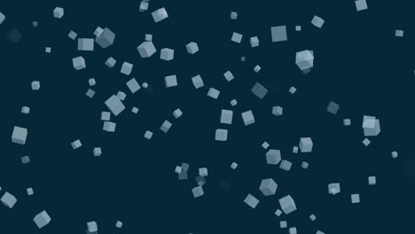 animación de formas en movimiento sobre fondo negro