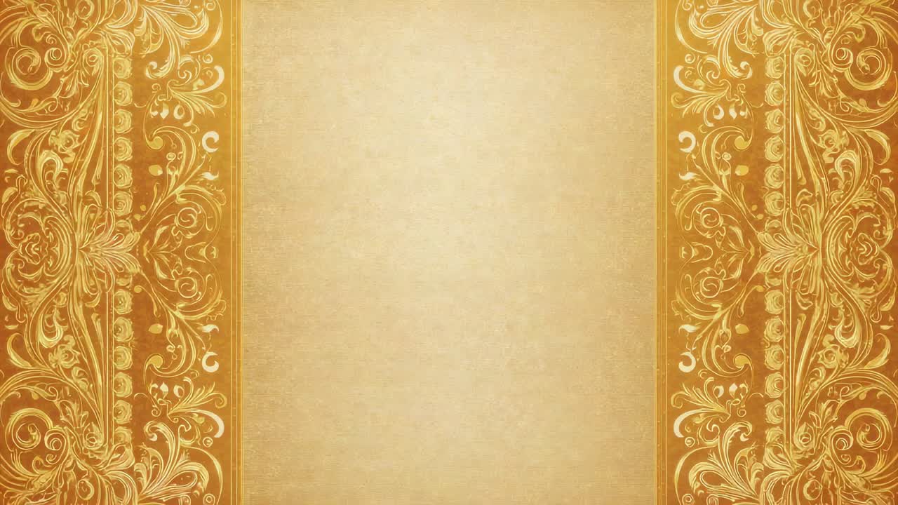 Remaining central parchment shimmering after soft light flicker for ...