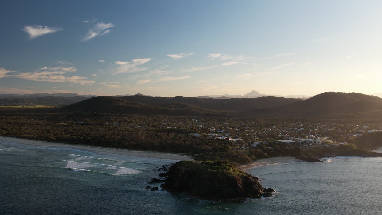 바다 위를 날다, 카바리타 해변, 뉴 사우스 웨일즈, 호주