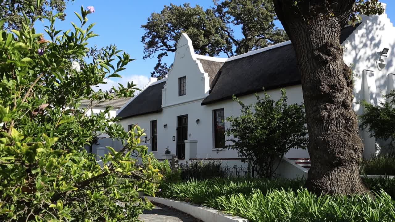 Cape Dutch architecture in the Cape of Good Hope