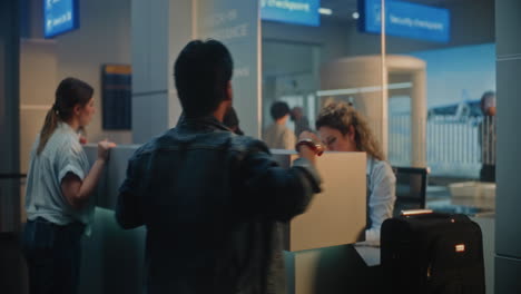airport check-in