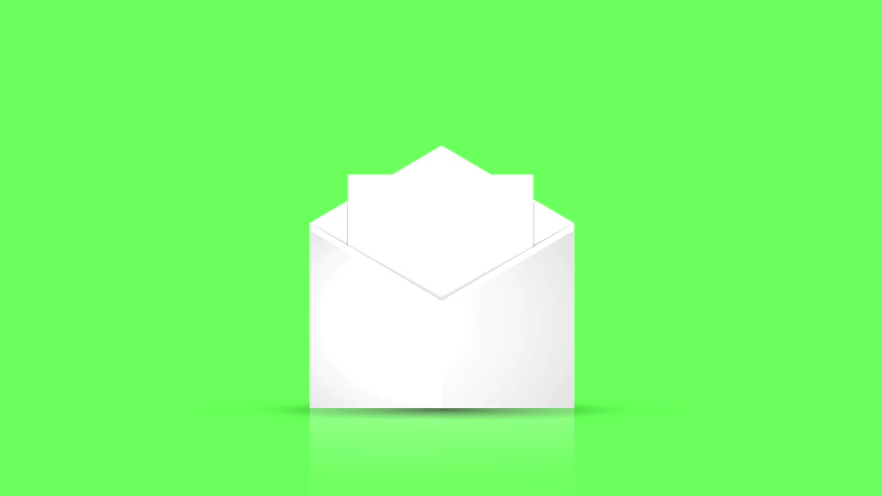 animación - fondo de diseño de sobre de movimiento moderno