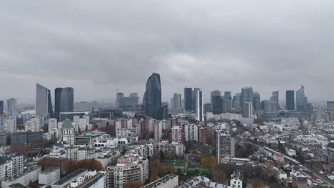 Aerial-perspective-captures-the-energy-of-La-Défense-under-clouds.