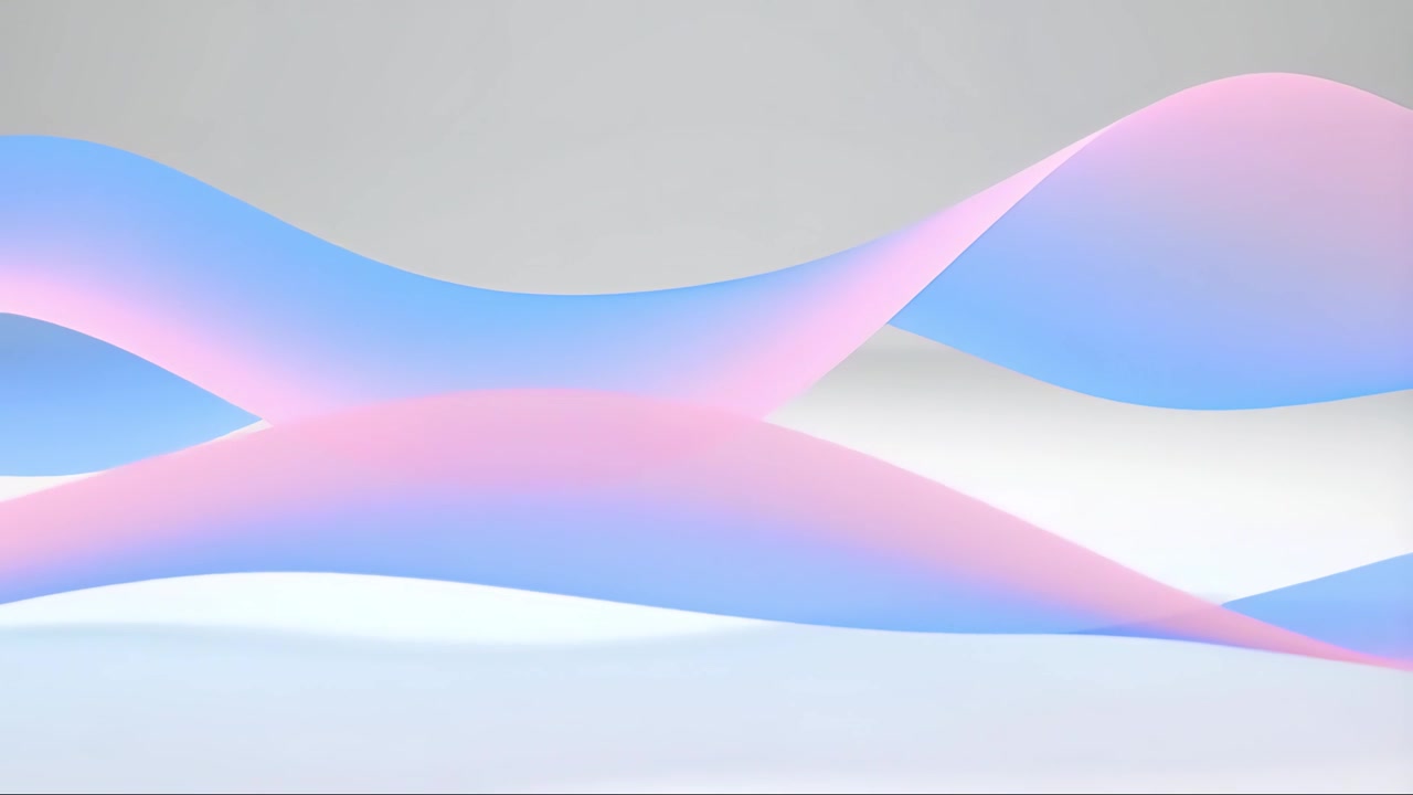 Minimal Abstract Wave Motion Background 4K
