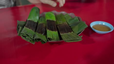 Otak-otak-Southeast-Asian-fish-cake-and-wrapped-in-leaf-parcels