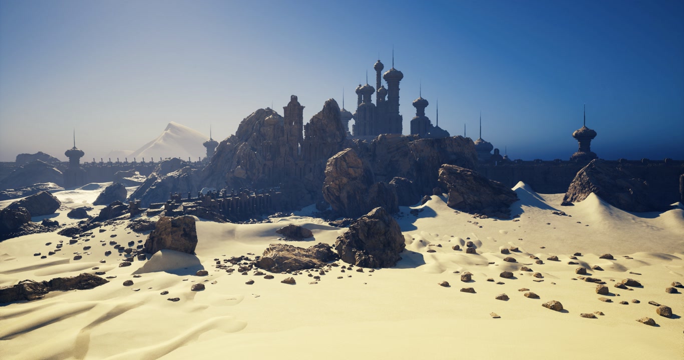 Early morning uncovers forgotten relics among expansive desert formations