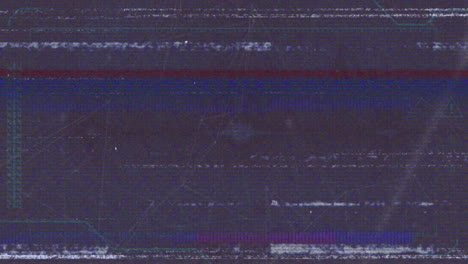 animation of connections over screen with glitch