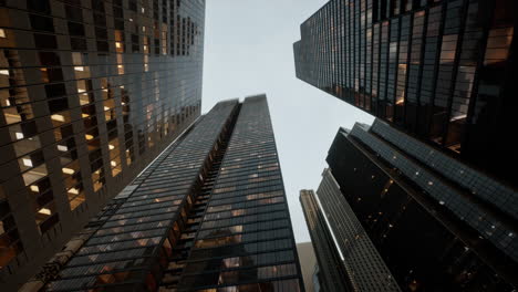 up-view-modern-building-in-shanghai