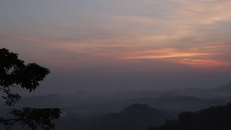 moments before sunrise