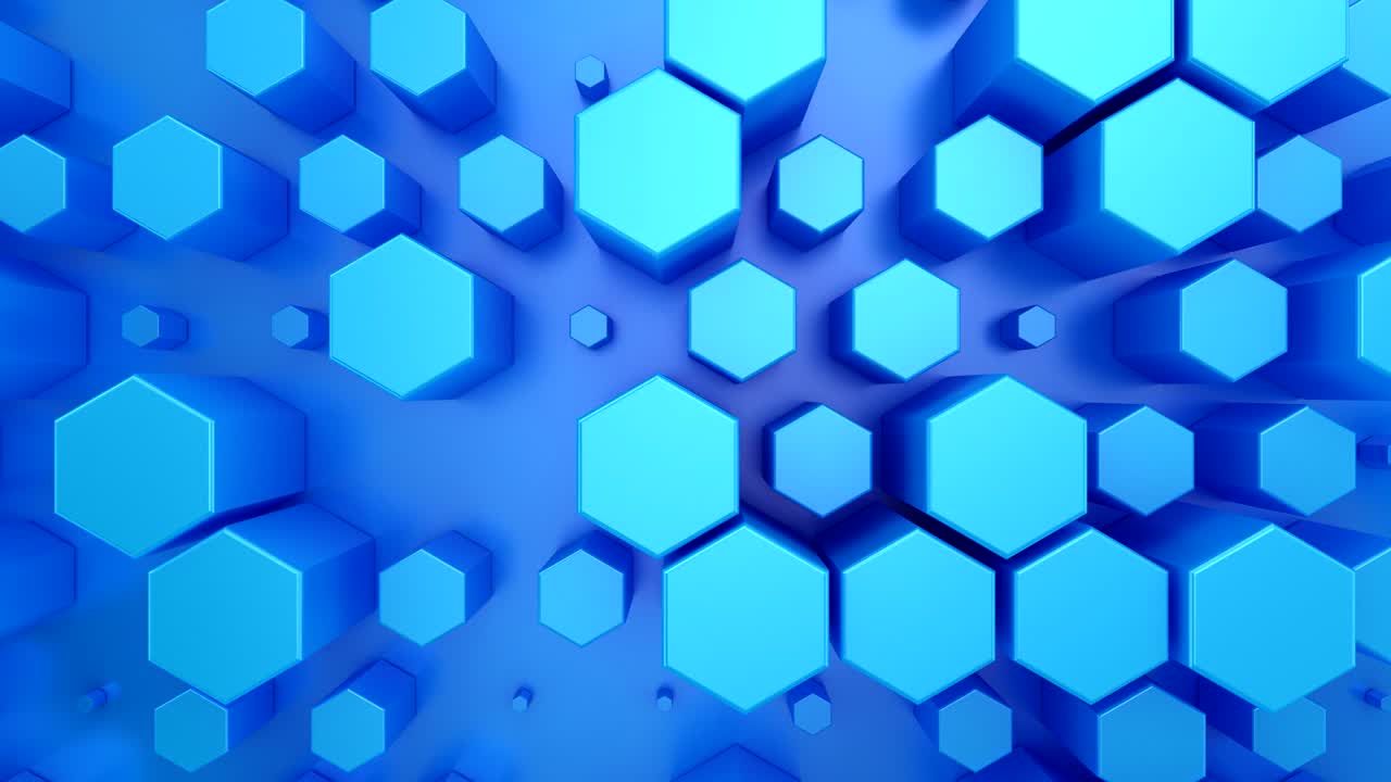 fondo de hexágonos animados