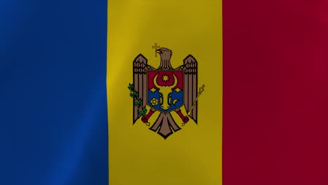 moldova waving flag animation 4k moving wallpaper background