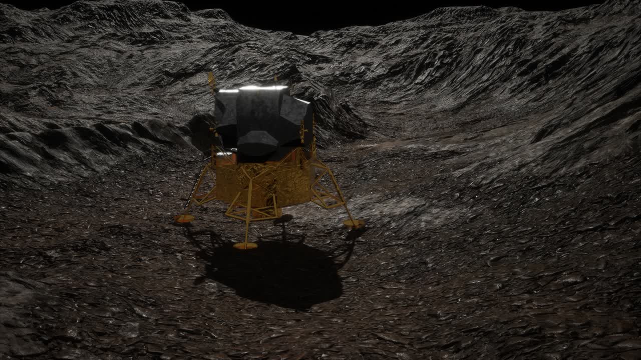 lunar landing mission on the Moon