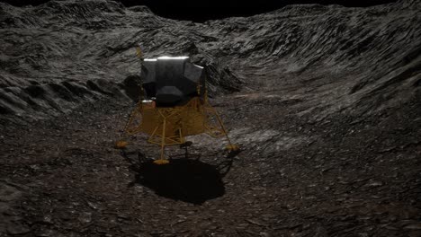 lunar-landing-mission-on-the-Moon