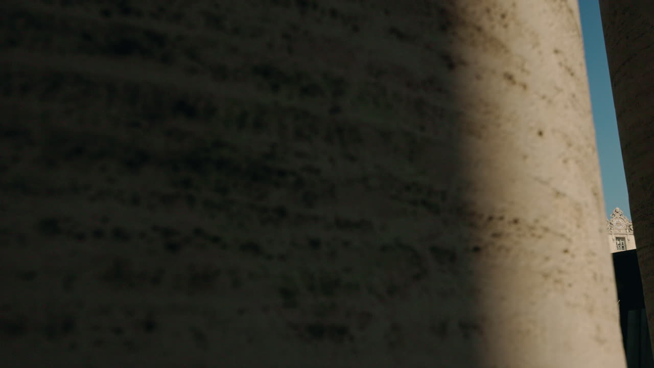 St Peter's Basilica through the Columns