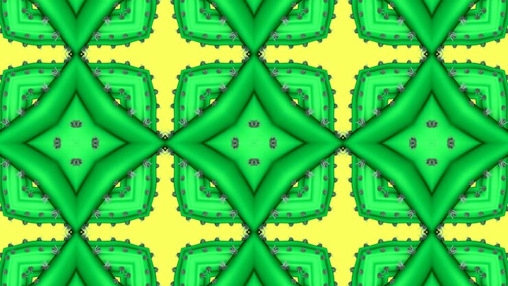 Caleidoscopio o mandala astratto dai colori pastello in loop