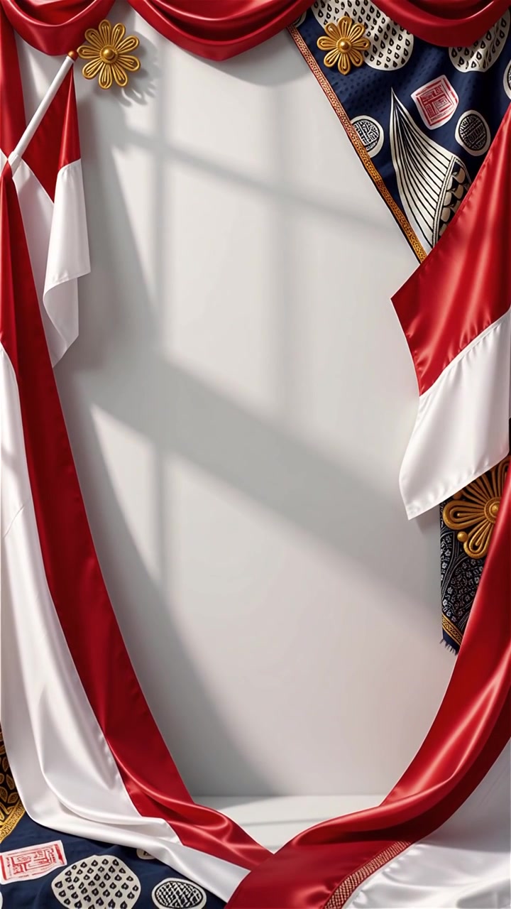 Sfondamento della celebrazione della Giornata dell'Indipendenza dell'Indonesia