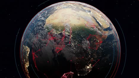 outside the surface of earth, unidentified electrical elements detected