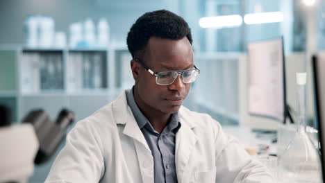 scientist working in a modern lab