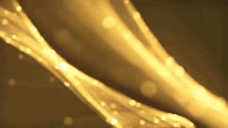 Soft golden light shifts gracefully, creating smooth patterns that evoke a tranquil atmosphere. This visual display is perfect for relaxation and meditation sessions.