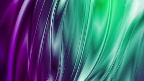 abstract cyan violet liquid blurred waves video animation