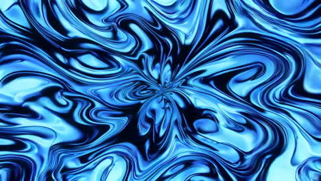 remolinos líquidos azules abstractos