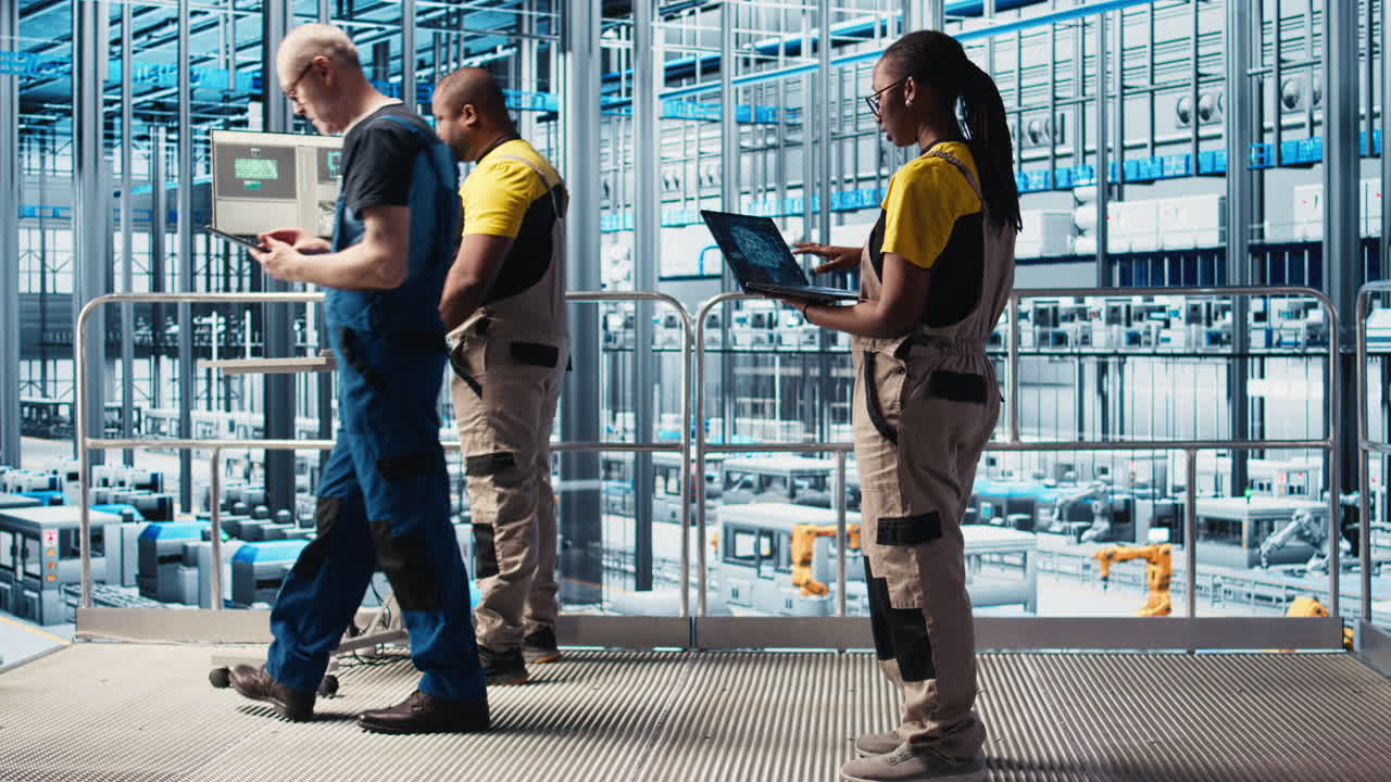 Photovoltaics smart factory engineer using artificial intelligence