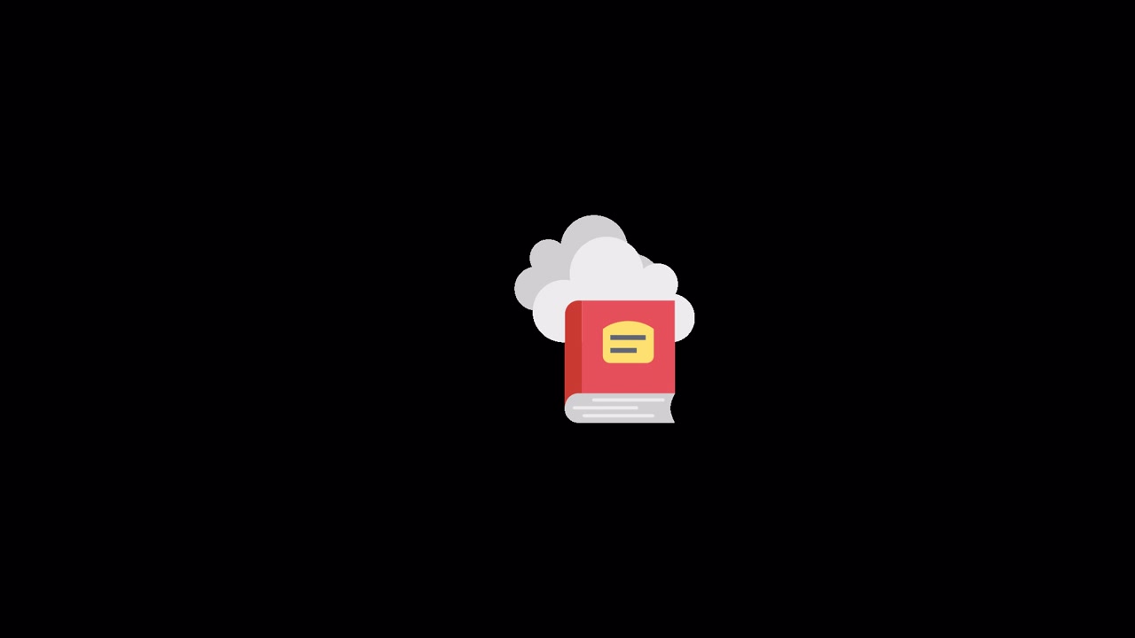 Cloud Library Icon Animation1