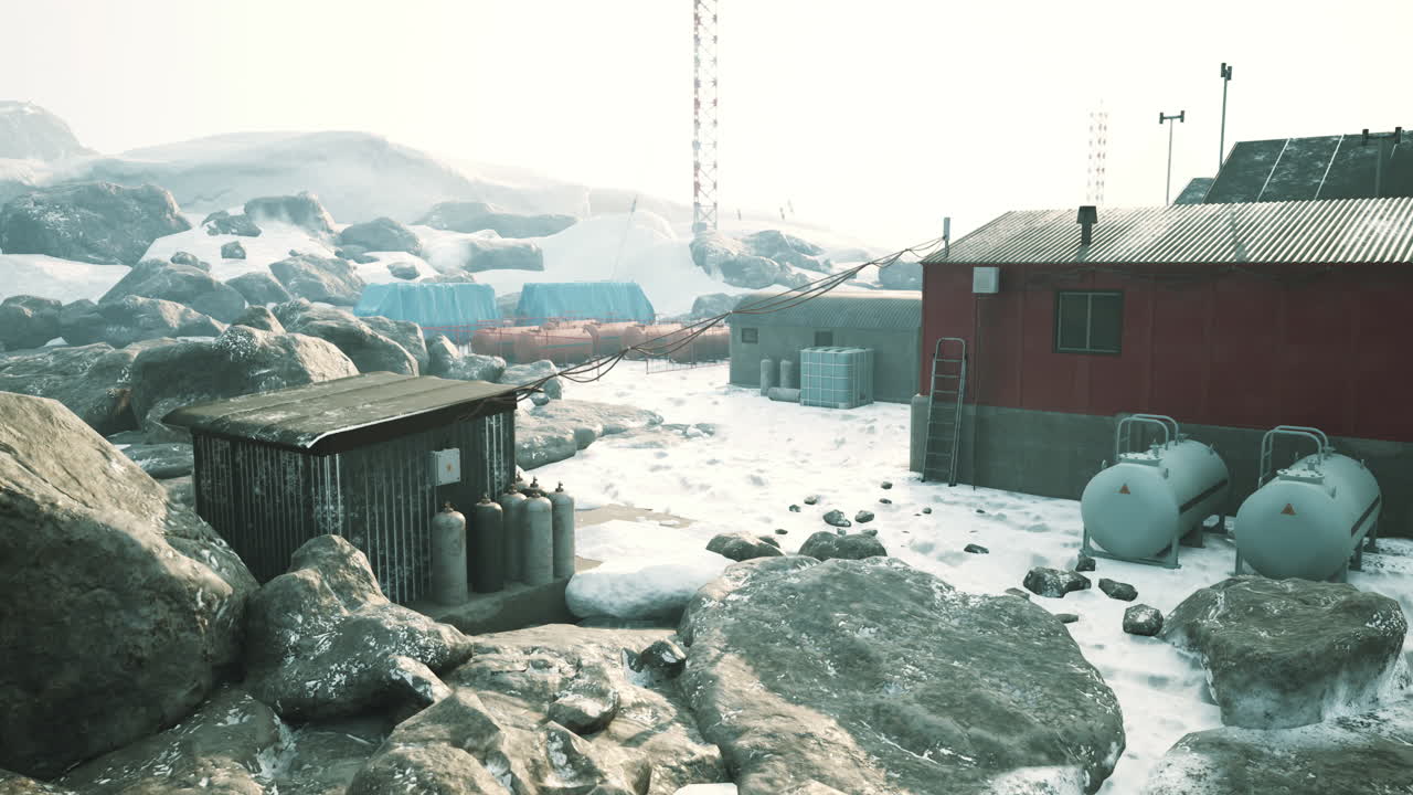 남극 에 있는 연구 역