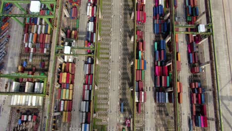 Aerial-Footage-of-Commercial-Port-Terminal-in-Singapore