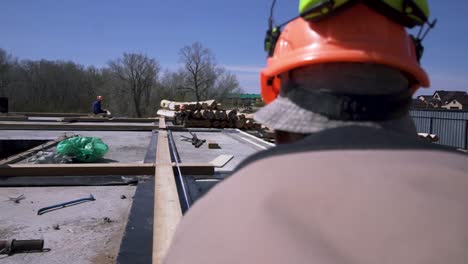 house foundation construction