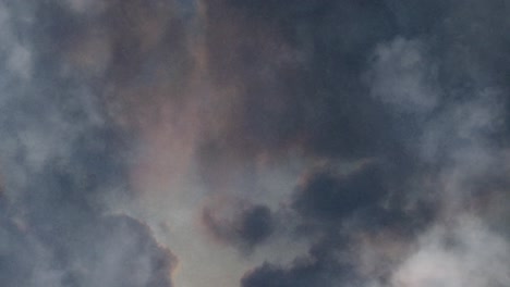 point-of-view,-thunderstorms-that-occur-in-dark-clouds-at-sunset-or-sunrise