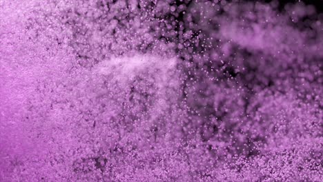 pink powder explosion