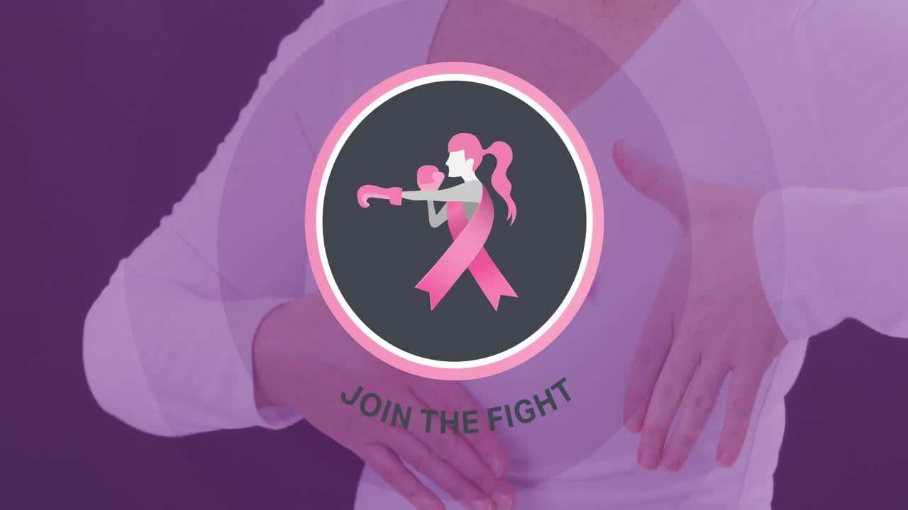 백인 여성에 대한 유방암 인식 텍스트의 애니메이션