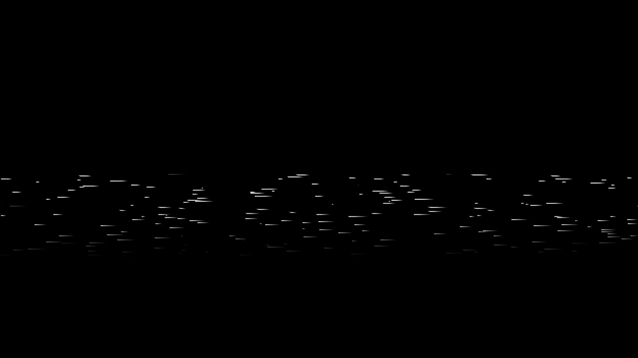Abstract Digital Glitch Effect with White Horizontal Lines