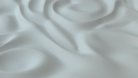 abstract minimalistic background with white noise wave field. detailed displaced surface. modern background template for documents, reports and presentations. sci-fi futuristic. 3d loop animation