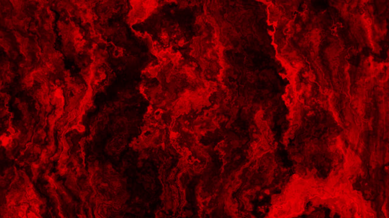 Black and red background of abstract and psychedelic waves