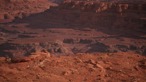 Grand-Canyon-In-Arizona-An-Einem-Sonnigen-Tag