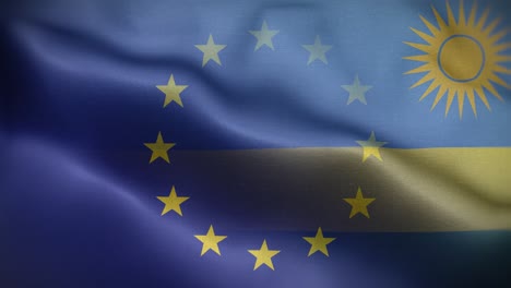 eu 르완다 발 루프 배경 4k