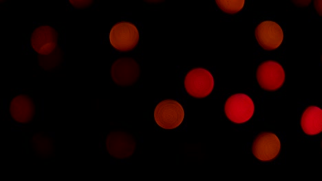 bokeh colorido sobre fondo negro, en bucle