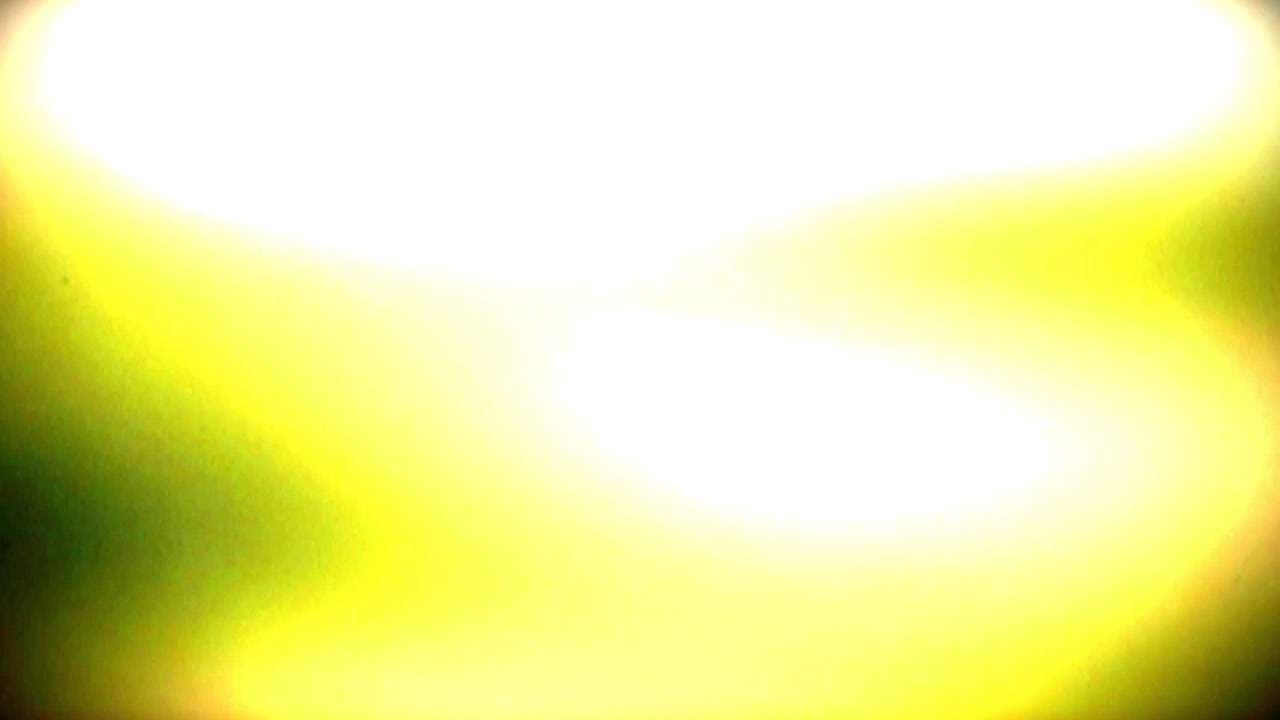 Abstract Yellow Light Leak Transition Effect