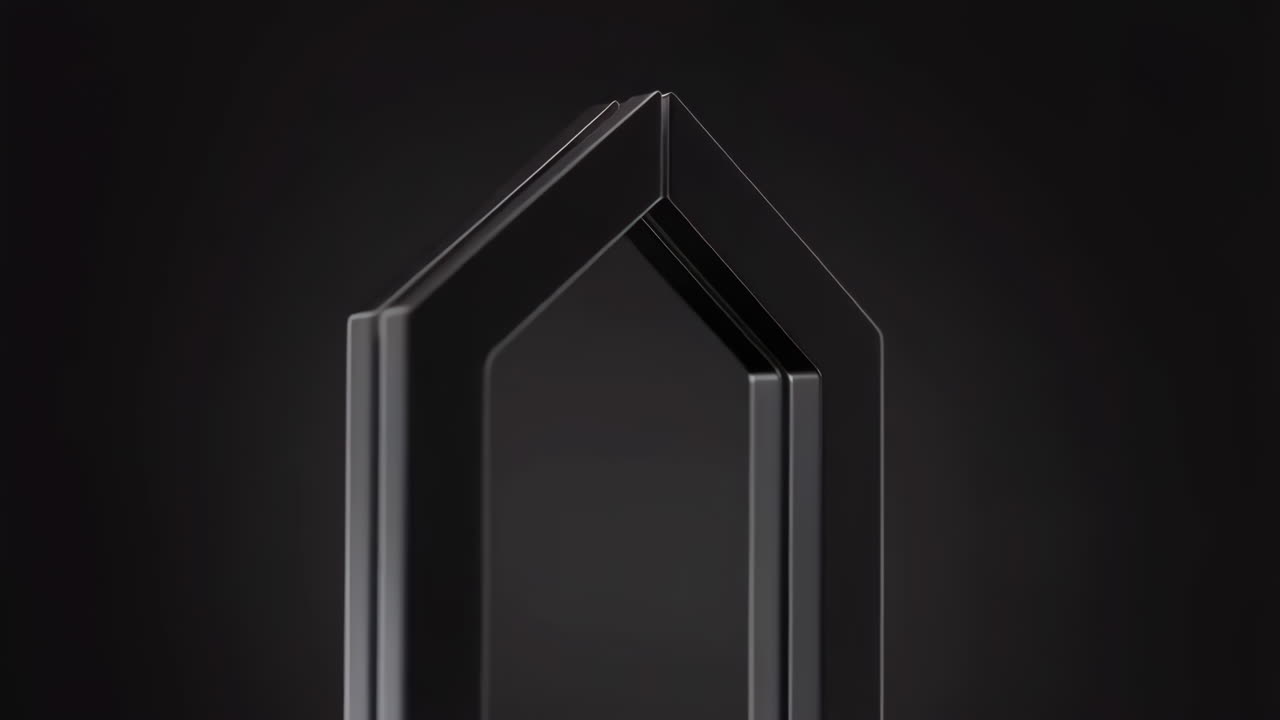 Abstract Modern Award Trophy