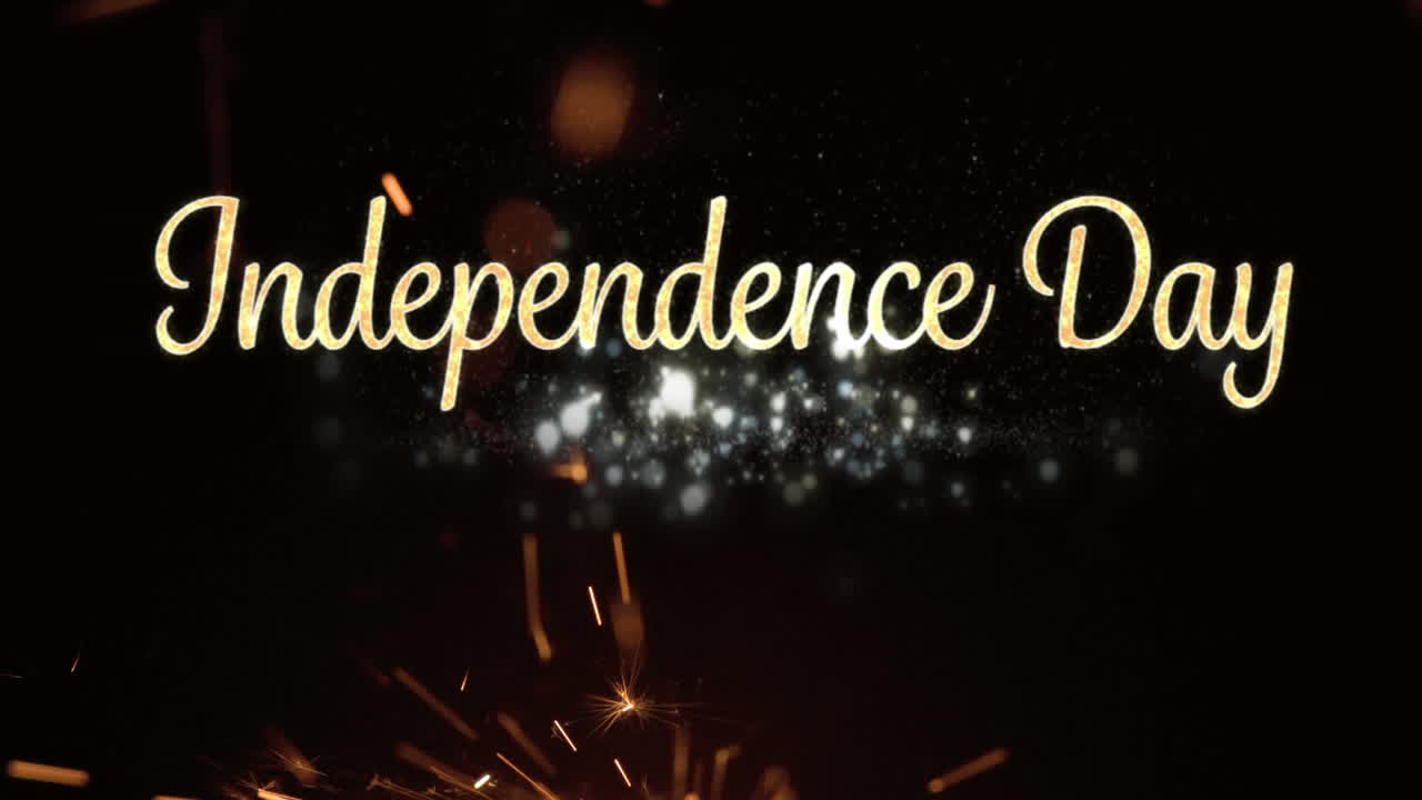 fuegos artificiales día de la independencia