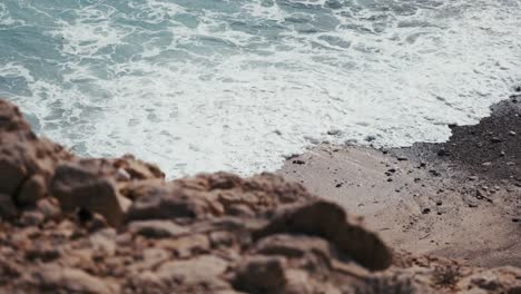 Powerful-waves-crashing-against-the-coastline