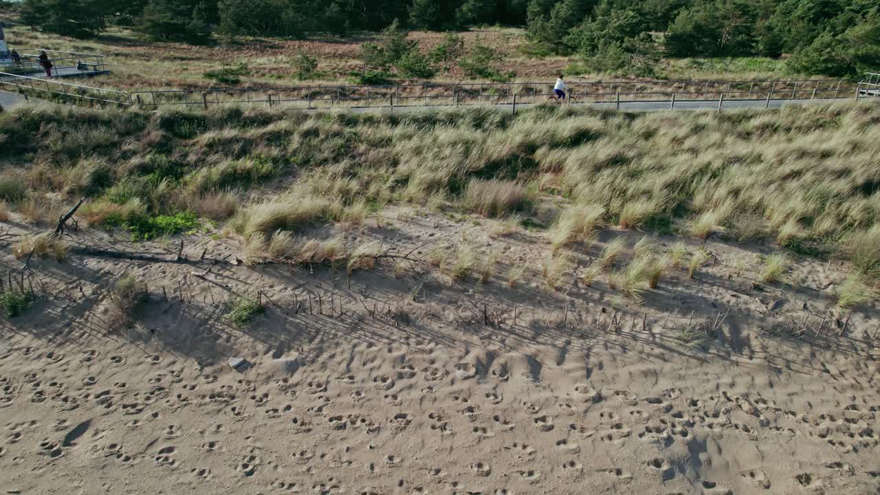 revelando el disparo del avión no tripulado en la península de hel