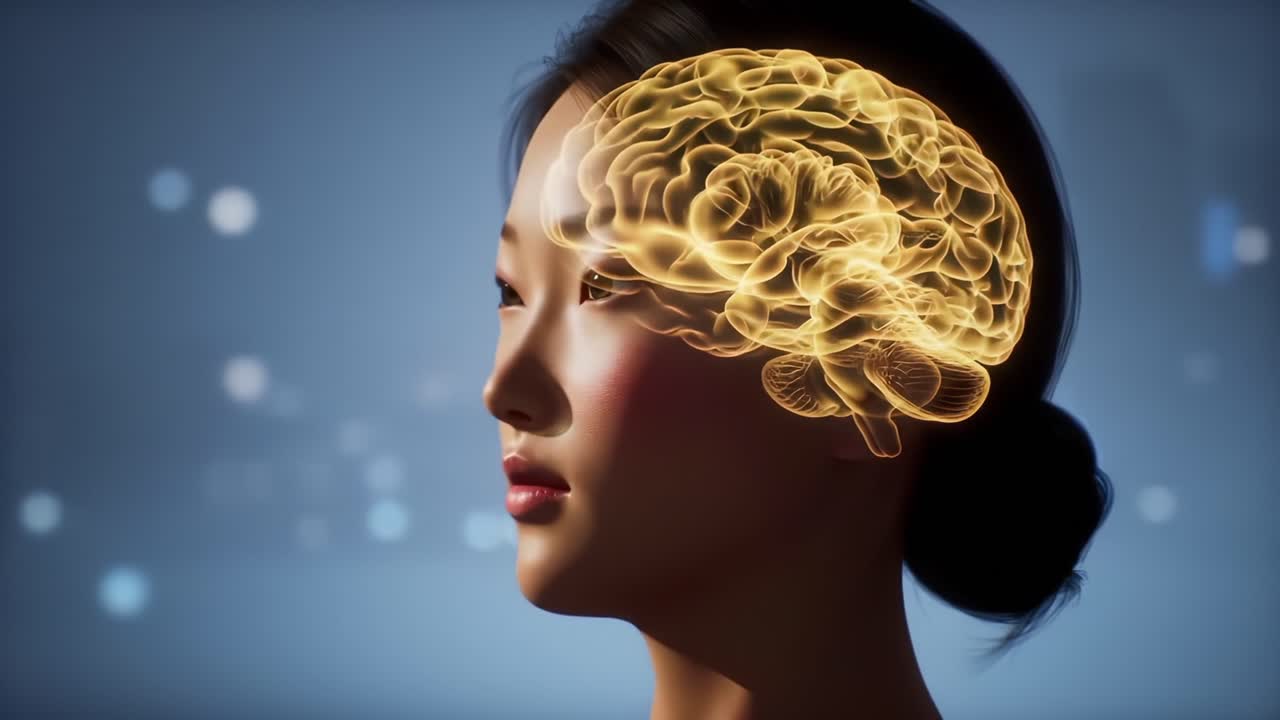 Exploring the Intricacies of the Human Brain Through an Artistic Representation of Neural Activity and Cognitive Function in a Portrait