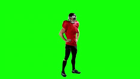 American-football-player-looking-at-camera